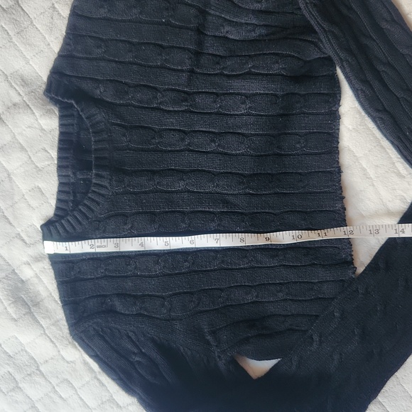 Urban renewal cropped cable knit sweater - Picture 3 of 4